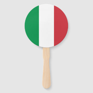 Italienische Flagge Fächer