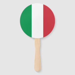 Italienische Flagge Fächer