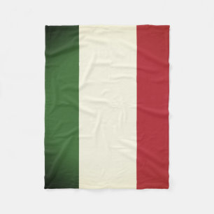 Italienische Flagge Fleecedecke