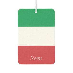 Italienische Flagge für Custom Italy Autolufterfrischer