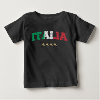 Italienische Flagge für Fußball-Shirt