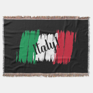 Italienische Flagge für künstlerische Pinselstrich Decke