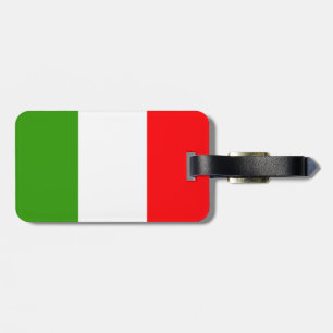 Italienische Flagge Gepäckanhänger
