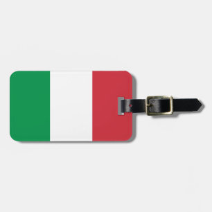 Italienische Flagge Gepäckanhänger