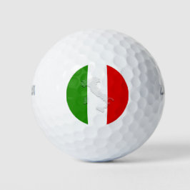 Italienische Flagge Golfball