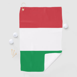 Italienische Flagge Golfhandtuch
