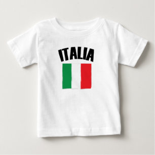 Italienische Flagge Italien Baby T-shirt