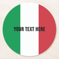 Italienische Flagge Italiender kundenspezifischen