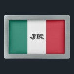 Italienische Flagge Italienisch Il Tricolore Rechteckige Gürtelschnalle<br><div class="desc">Italienische Flagge Italia Italia Il Tricolore Die aktuelle italienische Flagge besteht aus drei gleichen vertikalen Bändern von Farbe - grün, weiß und rot. Diese Art von Fahne ist bekannt als Tricolor-Design. Auf Italienisch heißt die Flagge Il Tricolore. Die drei Flaggenfarben sind seit Ende des 19. Jahrhunderts in Gebrauch, die die...</div>