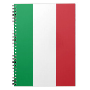 Italienische Flagge, italienische Flagge Notizblock