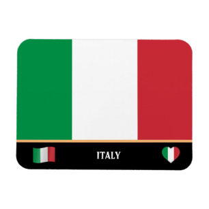 Italienische Flagge / Italienisches Land / Italien Magnet