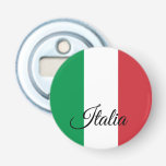 Italienische Flagge & Italienisches Party/Sport It Flaschenöffner<br><div class="desc">Flaschenöffner: Italien & Italienische Flagge - Liebe mein Land,  Party Essen,  Reisen,  Urlaub,  Nationalpatrioten / Sportfans</div>