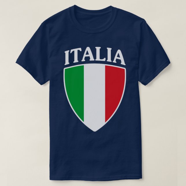 Italienische Flagge Italiens1 T-Shirt (Design vorne)