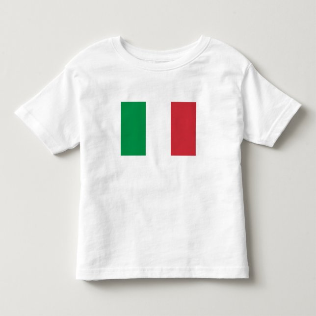 Italienische Flagge Kleinkind T-shirt (Vorderseite)
