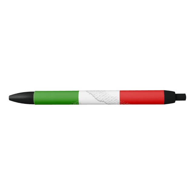 Italienische Flagge Kugelschreiber (Vorderseite)