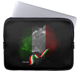 Italienische Flagge Laptopschutzhülle
