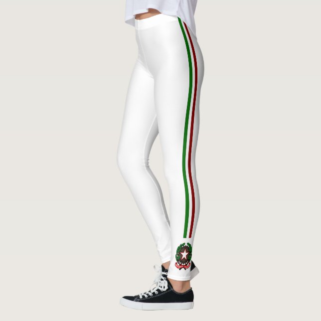 italienische Flagge Leggings (Links)