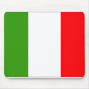 Italienische Flagge Mousepad