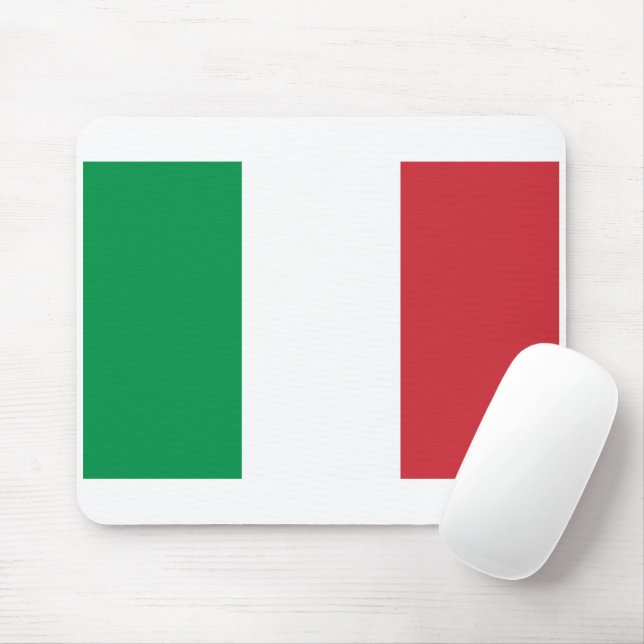 Italienische Flagge Mousepad (Mit Mouse)