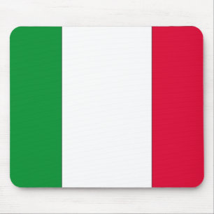 Italienische Flagge Mousepad