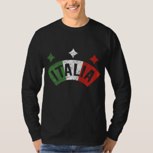 Italienische Flagge Not leidende Italienische Fami T-Shirt