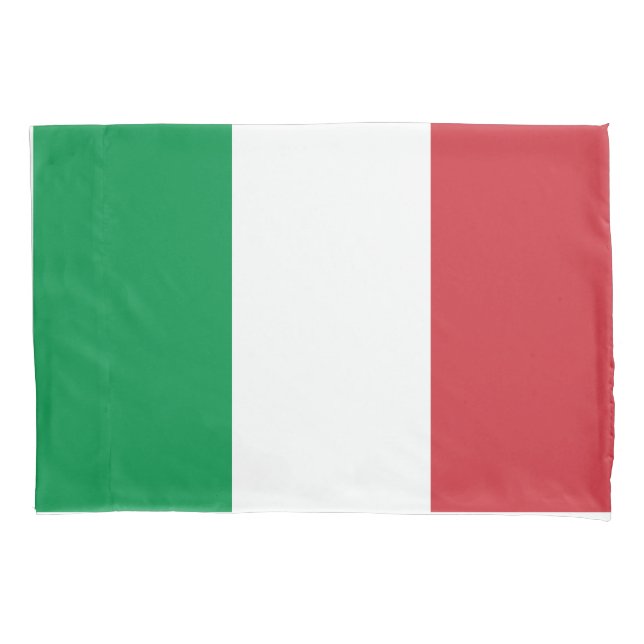 Italienische Flagge: Pillowcase für Italiener Kissenbezug (Vorderseite)