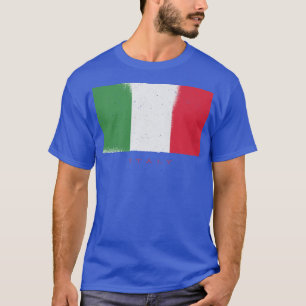 Italienische Flagge PIzza Pasta Travel  T-Shirt