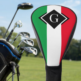 Italienische Flagge Rotes Weißes grünes Italien er Golf Headcover
