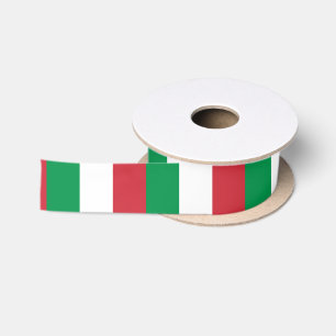 Italienische Flagge Satinband