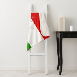 Italienische Flagge Sherpadecke