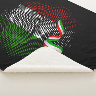 Italienische Flagge Sherpadecke
