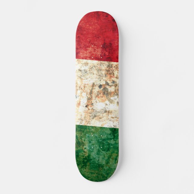Italienische Flagge Skateboard (Vorderseite)