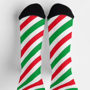 Italienische Flagge Socken