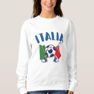 Italienische Flagge Sweatshirt
