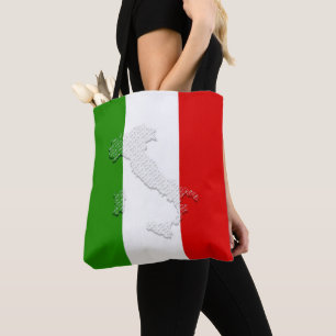 Italienische Flagge Tasche
