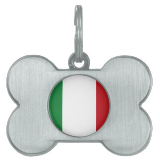 Italienische Flagge Tiermarke