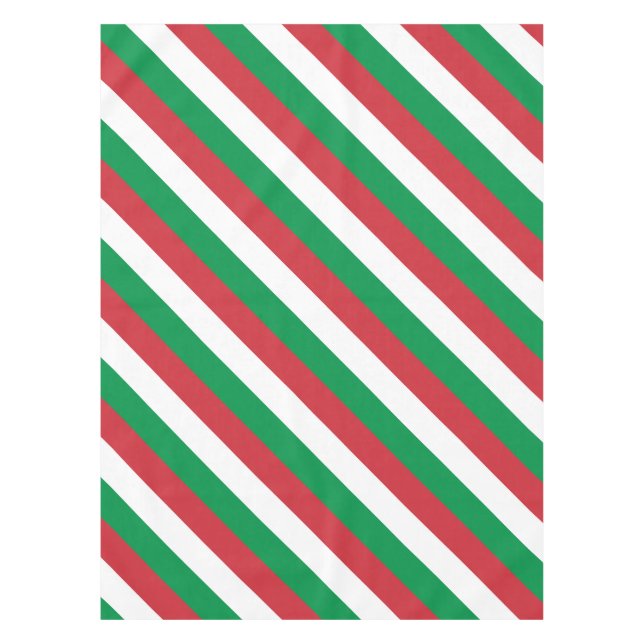 Italienische Flagge Tischdecke (Vorderseite)