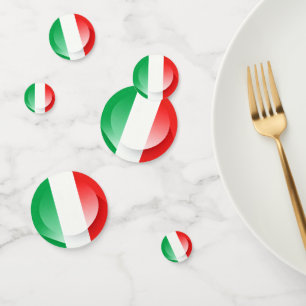 Italienische Flagge Tischkonfetti – Festliche Part Konfetti
