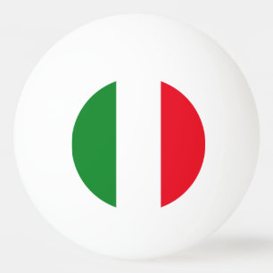 Italienische Flagge Tischtennisball