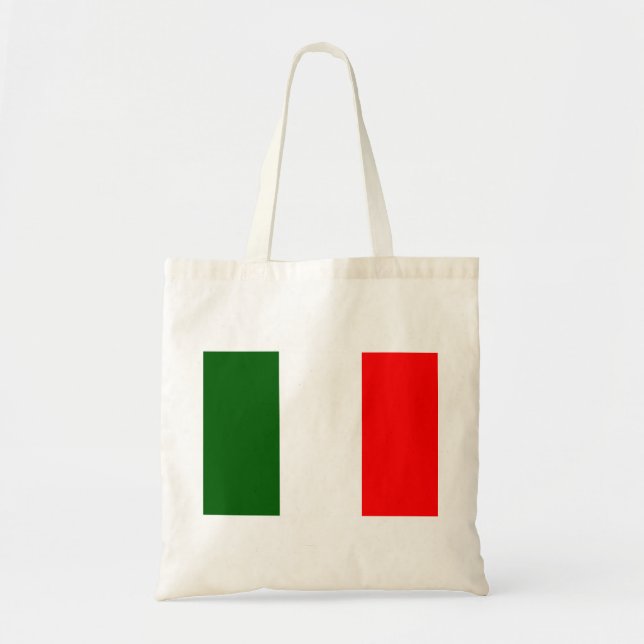 Italienische Flagge Tragetasche (Vorne)