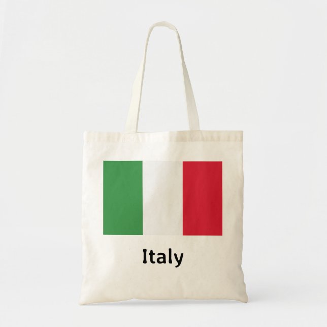 Italienische Flagge Tragetasche (Vorne)