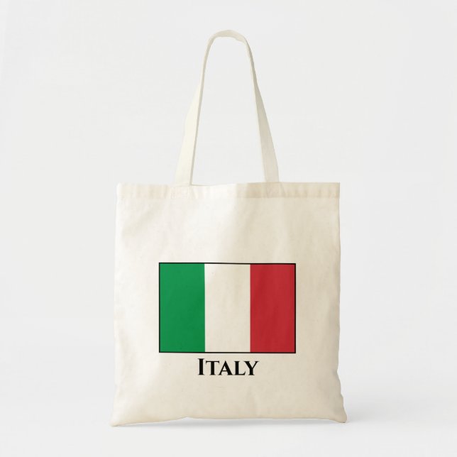 Italienische Flagge Tragetasche (Vorne)