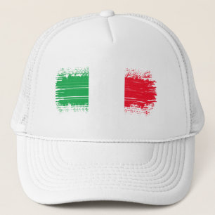 Italienische Flagge Truckerkappe