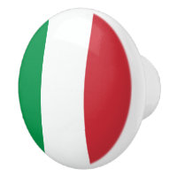 Italienische Flagge Tür und Schublade Knöpfe
