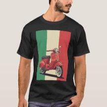 Italienische Flagge Vespa