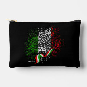 Italienische Flagge Zubehörtasche