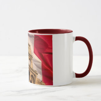 Italienische Flaggen-Tasse Tasse