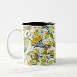 Italienische Florentiner Schnörkel Zweifarbige Tasse