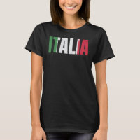 Italienische Fußballfans: Italienische Flagge