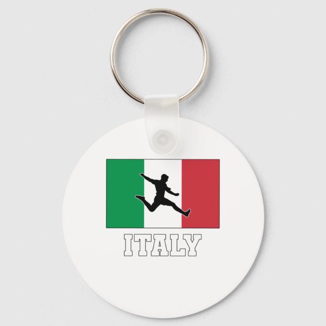 Italienische Fußballnationalmannschaft Schlüsselanhänger (Vorderseite)